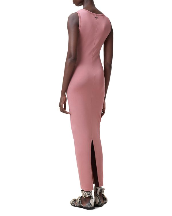 Pink sleeveless fitted dress - Image 5