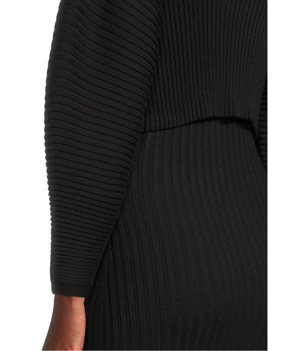 Black knitted skirt suit - Image 5