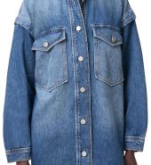 Denim shirt dress