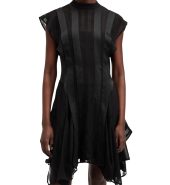 Black lace dress